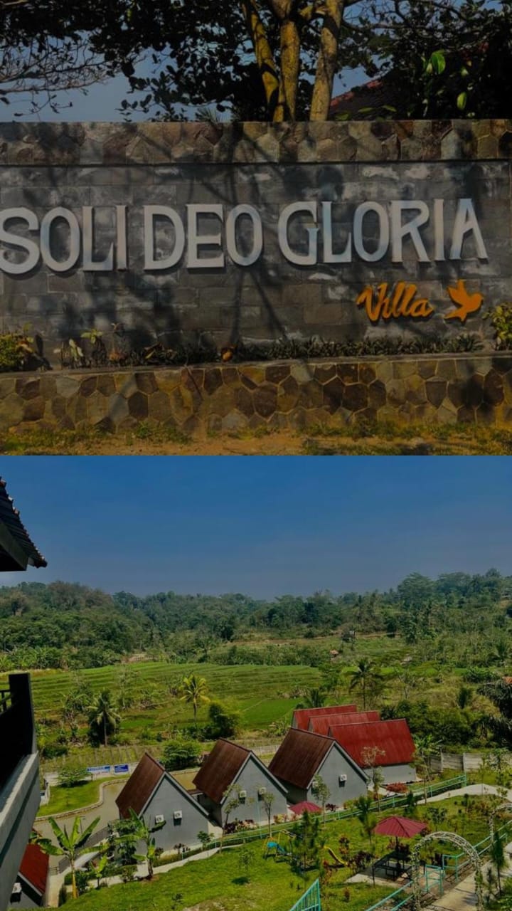 Villa Seo Deo Gloria di Desa Margaluyu, Purwakarta: Keindahan Persawahan dan Fasilitas Berlimpah